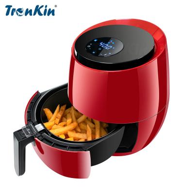 Cina Wholesale Red led Air Fryer No Oil Airfryers Toaster Oven Commercial friggitrice ad aria presto freidora de aire Smart Air Fryer in vendita