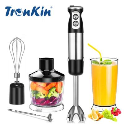 Cina Stainless Steel Meat Grinder Egg Whisk Hand Immersion Blender Set HandHeld Hand Stick Blender Electric Multi Function Blender in vendita