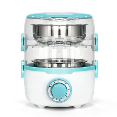 Κίνα Portable Layer Electric Multi Mini Home Portable Egg Cooker Pot Pan Modern Stainless Steel Food Steamer Machine προς πώληση