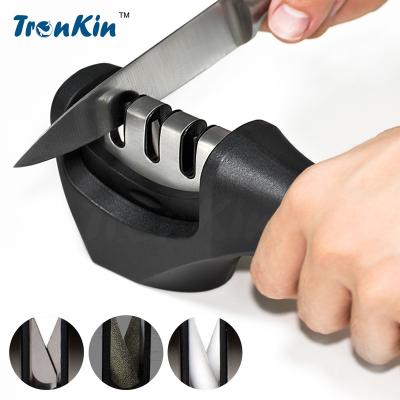 Κίνα Kitchen Appliance 3 Stages Manual Knife Sharpener Operation Knife Sharpener προς πώληση