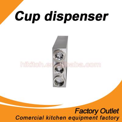 China For Disposable Cup Factory Price Stainless Steel Cup Dispensing Dispenser for sale