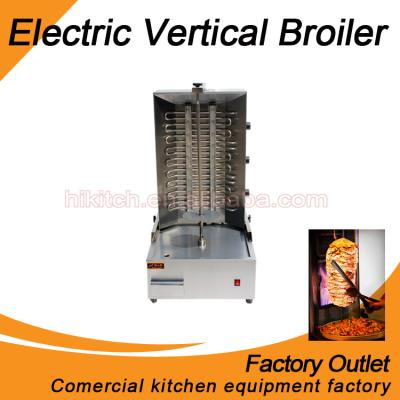 China Grilling Steak Broiler/Chicken Meat/Pancake etc Electric Vertical Grill Shawarma Machine Shawarma Kebab Barbecue Grill for sale