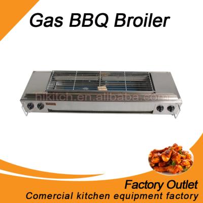 China Hot Selling Easily Cleaned Commercial Stainless Steel BBQ Automatic Electric Grill for sale