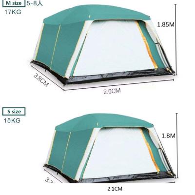 China Portable Automatic Family 5-8people Person House Quick Automatic Outdoor Sport Camp Tent Te koop