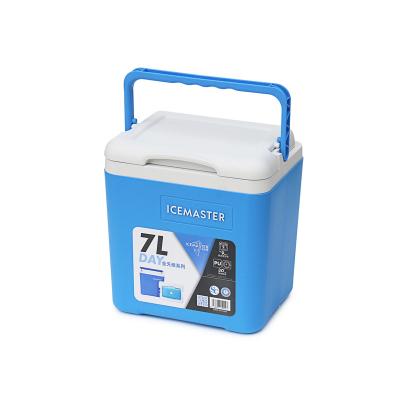 China 7L Waterproof 255 x 204 x 271mm Professional Wholesale Cooler Box Rotomolded Hard Fishing Cooler Box for sale