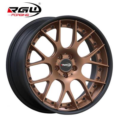 China Custom T6061 Rines Aluminum Rims Forgiato Felge Forged Gloss Deep Black Alloy 20 Concave 18 Inch Flat 19 21 22 24 Inch 5x130 Car Rim Wheels for sale