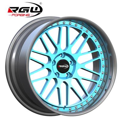 China T6061 Aluminum Black Blue Gold 112mm 5x112 R17 Zoll Staggered Passenger Pcd112 5*112 Alloy Mag Rines Car Wheel Rim 17 18 19 20 Inch Pcd 5/112 for sale