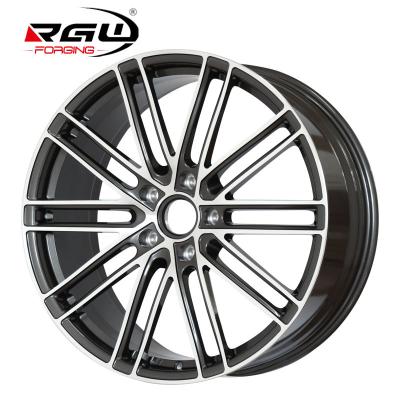 China T6061 Black Stock Felge Aluminum 1841 Gloss Forged Alloy 5x130 5*130 18 Hole Lug 5 19 20 21 22 Inch Plate Wheel Car Deep Rim Concave for sale