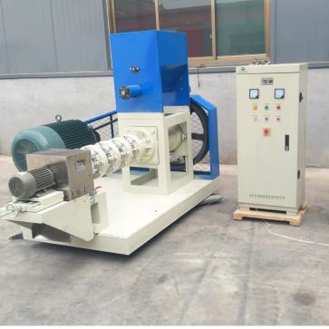 China Animal Feed Pellet Production Line Aniaml Small Fish Food Pellet Machine Floating Extruder for sale