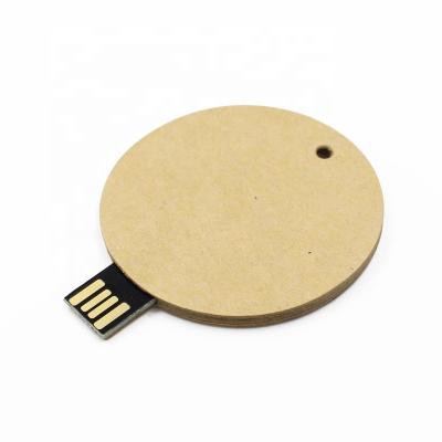 中国 Custom Logo Custom Logo USB Drive Wheat Straw Memoria USB Stick Storage Folders Degradable Mini Round Card USB Pen Drive 8gb 16gb 64gb Wheat Straw Pen 販売のため