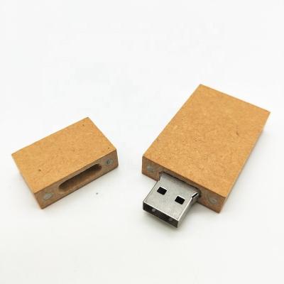 China Storage Files Wheat Straw Pad USB 3.0 Magnetic Flash Drive Pad 16gb USB Thumb Eco-Friendly Recycled Degradable Paper Pen Drive Te koop