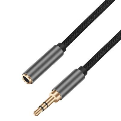 China Cheap Price 1.5 Meter 3.5mm Gold Plated Car Audio Cable Male To AUX Audio Extension Cable. cable earphone female for sale