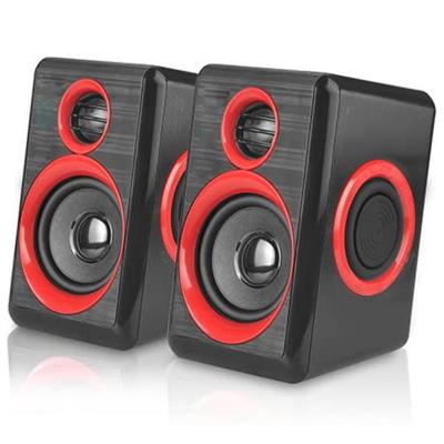 China PC Computer Stereo Speaker OEM Speaker Yes 2.0 USB Ready To Board Speaker for sale