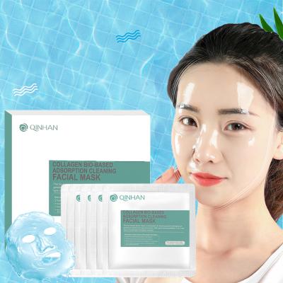 China Anti Aging Moisturizer Collagen Bio Based Adsorption Cleansing Good Quality Facial Crytal Clear Skin Facial Mask for sale