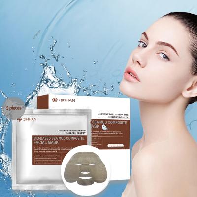 China Natural Organic Deep Cleansing Moisturizer 100% Deep Cleansing Facial Mud Mask Beauty Face Sheet Bio Based Mask NO-Wash Private Label Sea Facial Mud for sale