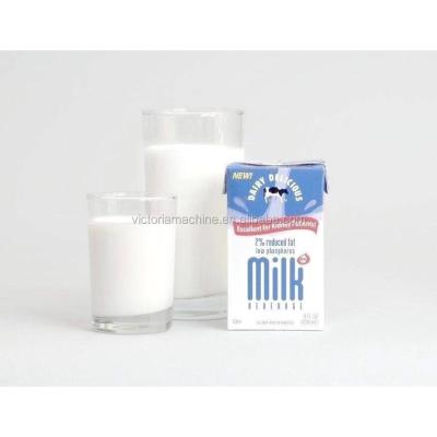 China Milk Pasteurized Milk Long Life UHT Milk Processing Production Line Factory for sale