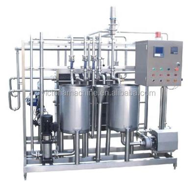 China Full-automatic milk production line UHT milk production machine for sale