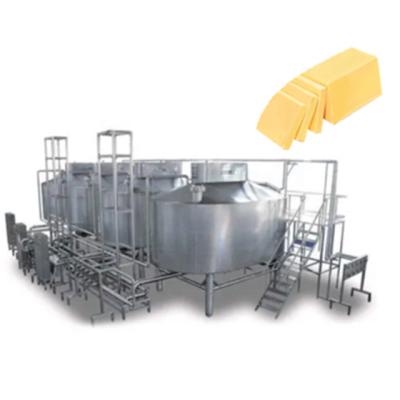 China churning line buttermilk butter machine cheese production machinery for sale