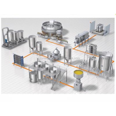 China Milk Sweetened Condensed Milk Factory Condensed Milk Nestle Making Machine Unsweetened Condensed Milk Processing Plant for sale