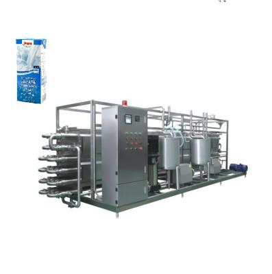 China Full Automatic 1000LPH Milk Brik Aseptic Package Almond Milk Making Processing Plant for sale