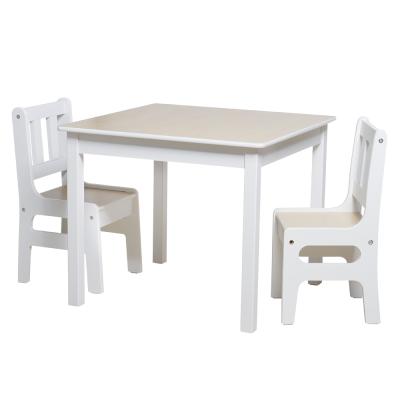 China Cheap Eco - Friendly 3 In 1 Kids Chair And Table Set For Kid Children Playgrounds for sale