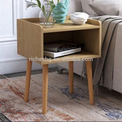 China Small Side Table Wooden Bedroom NightstandsOEM Furniture Eco - Friendly for sale