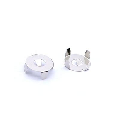 China Battery Contact CR1220 CR2032 Battery Contact Stamping Battery Contact Button Cells Coin Cell Holder for sale