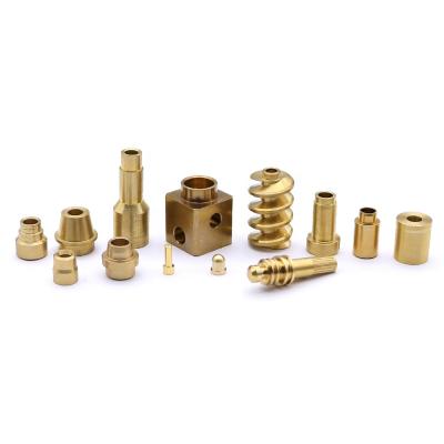 China Custom Aluminum Metal Parts Machining Parts CNC Lathe Brass Copper Turning Parts for sale