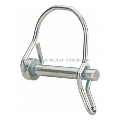 China Carbon Steel Quick Release Pin Linch Square Loop Wire Lock Pin for sale