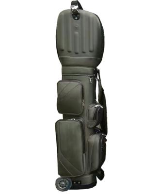 China Stand Bag Golf Cart Bag With Wheels for sale