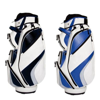 China For Tournament Wholesale PU Golf Staff High Quality Leather Tour Bags for sale