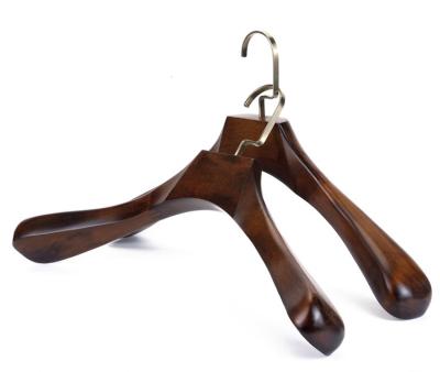 China Eco-friendly Material Luxury Antique Wooden Shirt Hanger 14