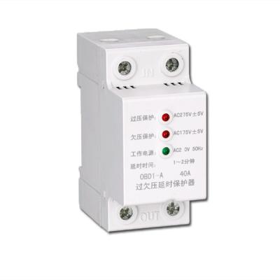 China under voltage relay, over and under voltage surge protector, under voltage and over voltage protector under voltage delay protector for sale