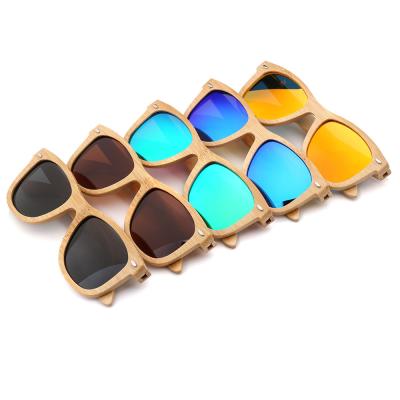 China Fashion Sunglasses New Style Square Full Wood Frame Trending Unisex Shades Polarized Sunglasses for sale