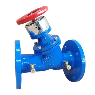 China General China DN100 Hose System Liquid Handwheel Digital Lock Balance Valve for sale