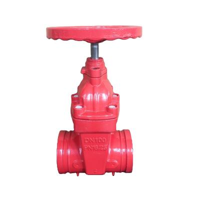 China General PN 16/25 4 Inch Cast Iron Fire Gate Valve for sale