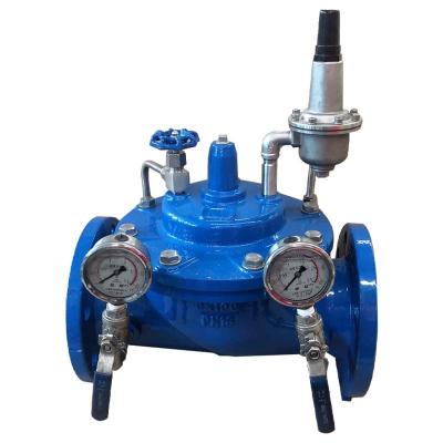 China General Factory Supply Ductile Iron Cast Iron 200X Valve Pressure Reducing Pilot Operated for sale