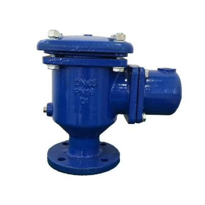 China General China Factory Cast Ductile Iron Single Single Port Air Valve Exhaust Air Release Valve Non Left Quick Return Air Valve for sale