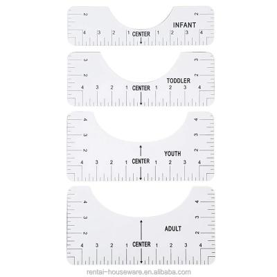 China T-shirt Alignment Ruler 12 Pieces T-shirt Alignment Tool Set, Include Measuring Ruler and T-shirt Alignment Rulers Heat Resistant Tape Pen for sale