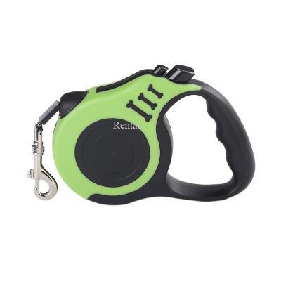 China Custom Automatic Extendable Dog Retractable Leash Traction Training Pet Rope Advance for sale