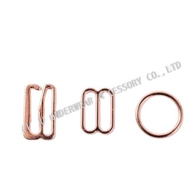 China Metal Bra Ring and Slider Underwear Alloy Lingerie Swimwear Underwear Bra Accessories Swimwear Accessories. for sale