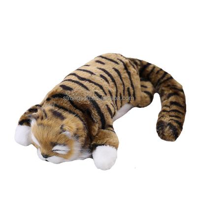 China Simulation Cat Plush Toy Will Roll of Toy Stuffed Animal Electric Rolling Cartoon and Scream Cat Doll Funny for sale