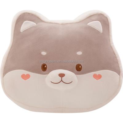 China Custom Toy Cartoon Animals Pattern Pillow Soft Toy Small Big Size Plush Pillow Stuffed Toy Tiger Rabbit Husky Pig for sale