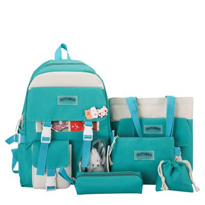 China Personalized Student Backpack Set Large Capacity Backpack Kids Stationary Gift for sale