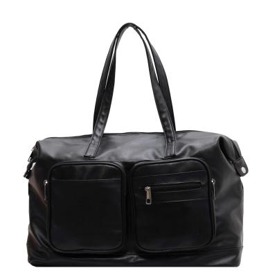 China Fashion PU Travel Bag Sports Shape Duffel Bag Overnight Warm Tote Gym Shoulder Bag Multiple Sports Single Shoulder Bag for sale