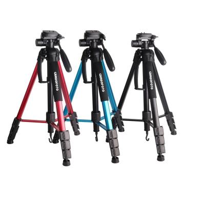 China Portable Digital Camera Photographer SAB 264 Large Tripod Monopod Dslr Camera With Three Way Liquid Head for sale