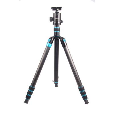 China Professional Cinema DSLR Digital Camera Tripod Tube Diameter 32mm Carbon Camera Tripod Mount Heavy Duty Hunting Equipment for sale