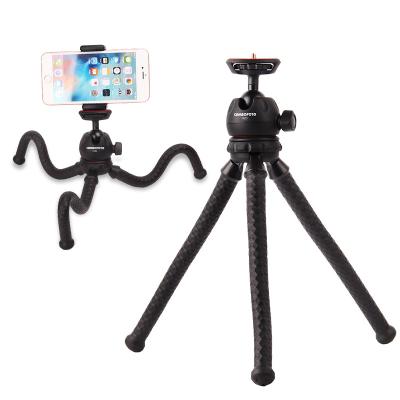 China PORTABLE Flexible Mini Tripod Tabletop Tripod Portable Adjustable Tripod Stand for Mobile Phone and Camera for sale