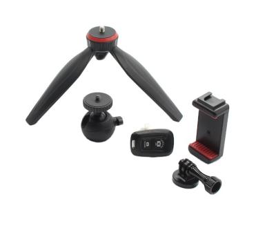 China Hot selling Zhongshan Cambofoto mini pocket table tripod smart stand for smartphone camera go pro camera for sale