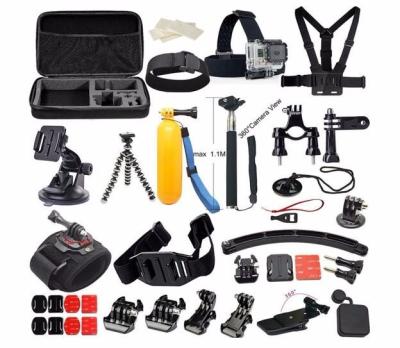 China ABS+Nylon 36-In-1 Action Camera Accessory Bundle For GoPros Hero4/5, Hero1/2/3/3+/4/5 Session In The Climbing Swimming Riding rowing bike for sale